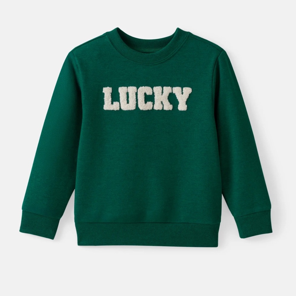 Little Sleepies LUCKY Bamboo Crewneck Sweatshirt - Picture 2 of 5